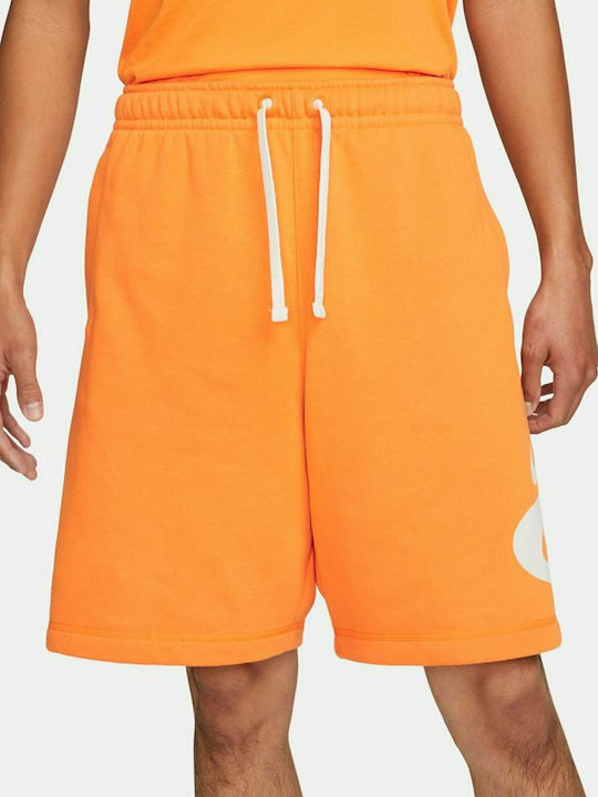Nike Sportswear Swoosh League Αθλητική Ανδρική Βερμούδα Πορτοκαλί