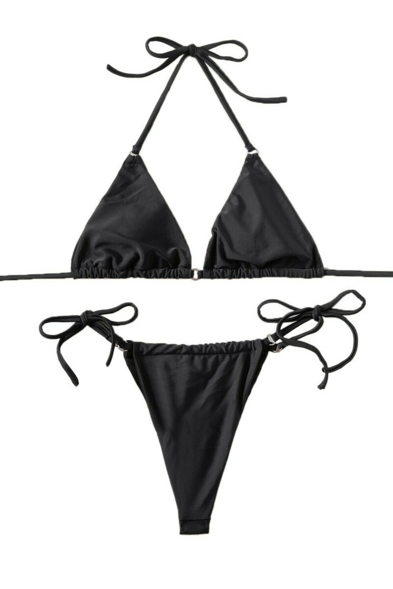 Olympic Stores 020270 Set Bikini Τριγωνάκι Μαύρο Skroutz gr