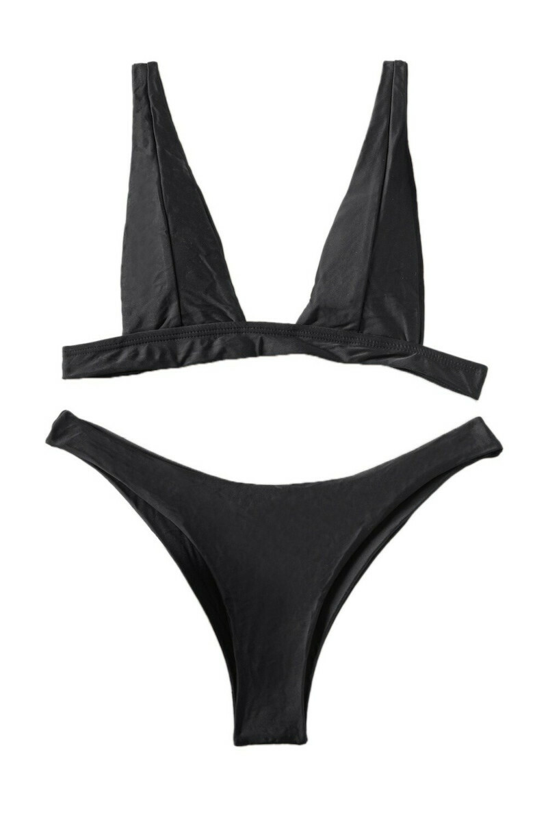 Olympic Stores 020268 Set Bikini Τριγωνάκι Brazil Μαύρο Skroutz gr