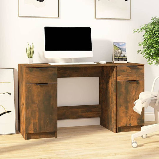 Schreibtisch 100x50x75cm Smoky Oak