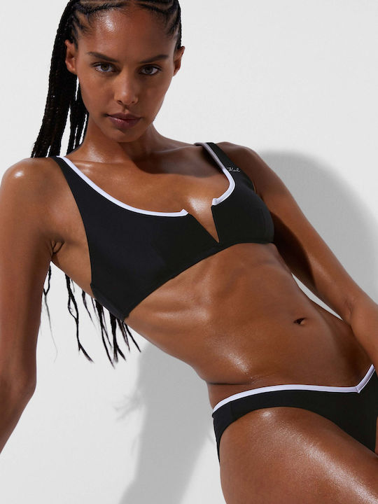 Karl Lagerfeld Bikini Μπουστάκι Μαύρο 230W2202 999 Skroutz gr