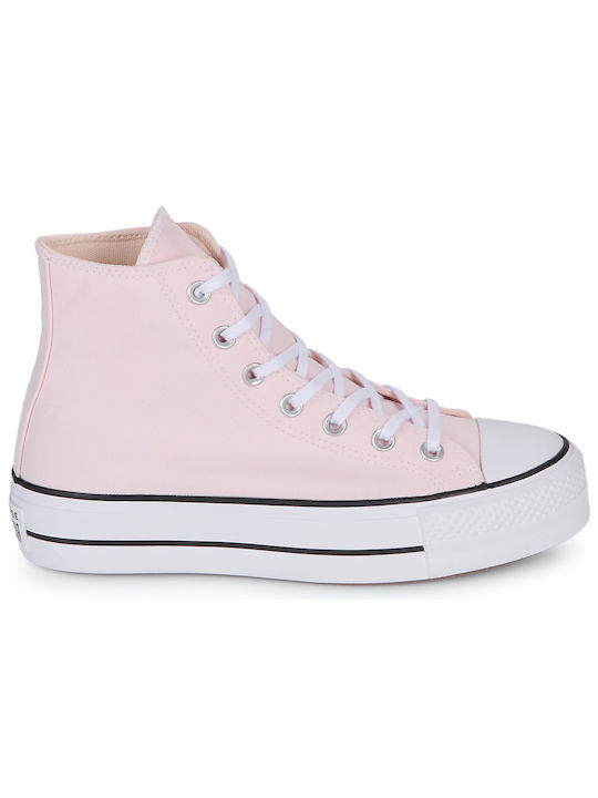Converse Chuck Taylor All Star Lift Wohnung Sneakers Rosa