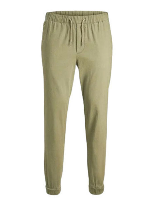 Jack & Jones Men's Trousers Elastic Green