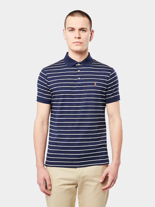 Ralph Lauren Herren Shirt Kurzarm Polo Marineblau