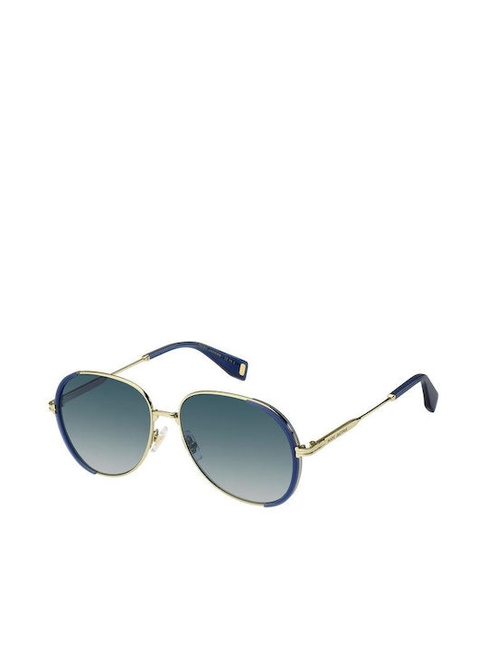 Marc Jacobs Women's Sunglasses with Navy Blue Frame and Blue Lens MJ 1080/S LKS08