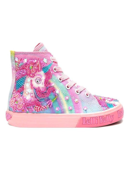 Lelli Kelly Παιδικά Sneakers Hoch LKED3488 Anatomisch Rosa ->