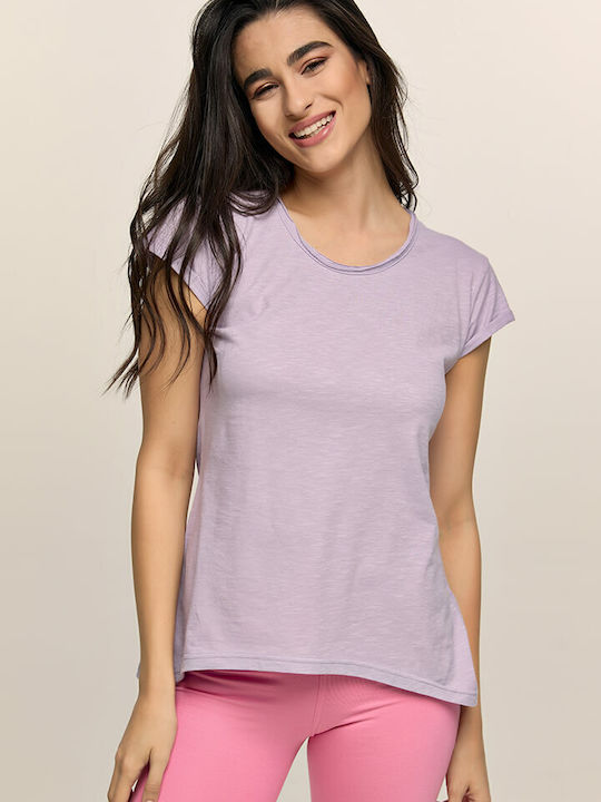 Bodymove Women's T-shirt Lilacc