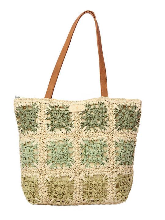 Bag to Bag Women's Shopper Shoulder Bag Green