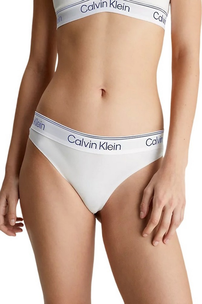 Calvin Klein Γυναικείο String Λευκό 000QF7188E 100 Skroutz gr