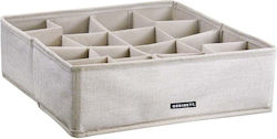 Ordinett Организатор за Чекмеджета в Бежов Цвят 30.5x30.5x10см 244.6633