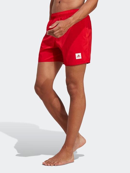 Adidas Performance Costum de baie pentru bărbați Pantaloni scurți Roșu