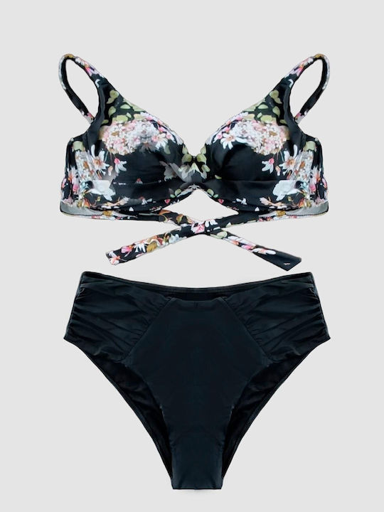 Parizianista Set Bikini Floral Skroutz Gr