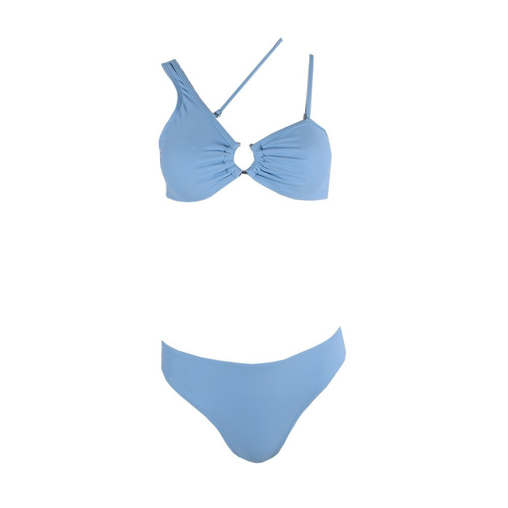 Famous Shoes Set Bikini Μπουστάκι Μπλε CP202119 BLUE Skroutz gr
