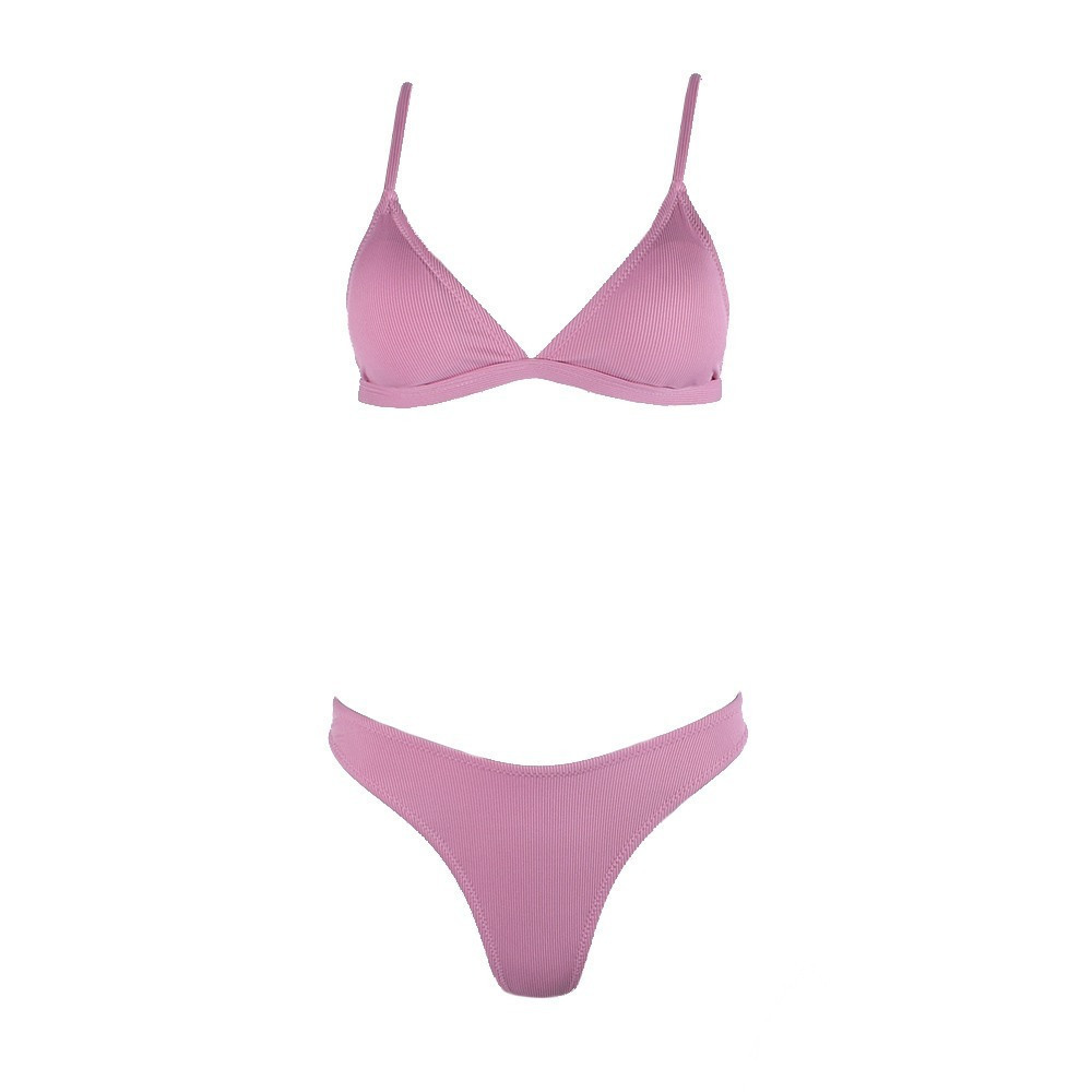 Famous Shoes Set Bikini Τριγωνάκι Ροζ CP20204 PINK Skroutz gr