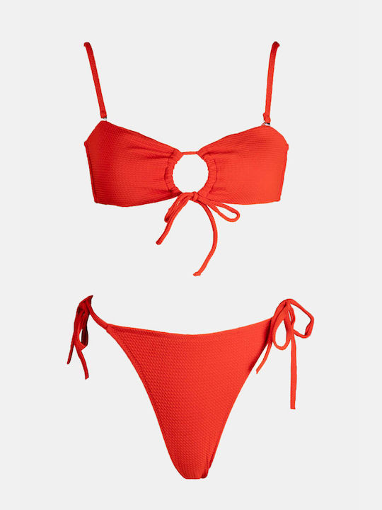 Forebelle Set Bikini Κόκκινο SW00431RED Skroutz gr