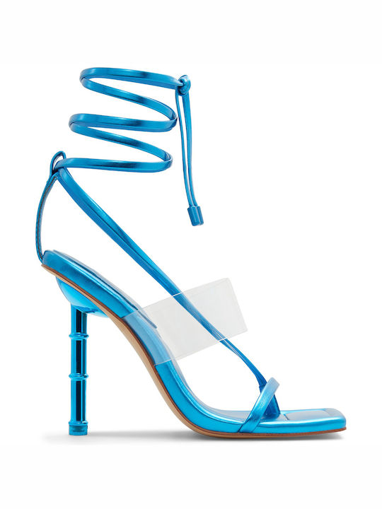 Aldo Women's Sandals Transparent Light Blue