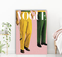 I-gallery Vogue Male Magazine σε Καμβά 20x30 cm