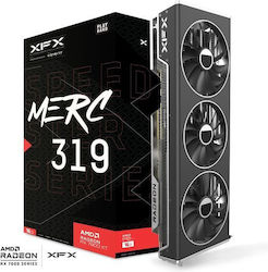 XFX Radeon RX 7800 XT 16GB GDDR6 Speedster MERC 319 Black Κάρτα Γραφικών