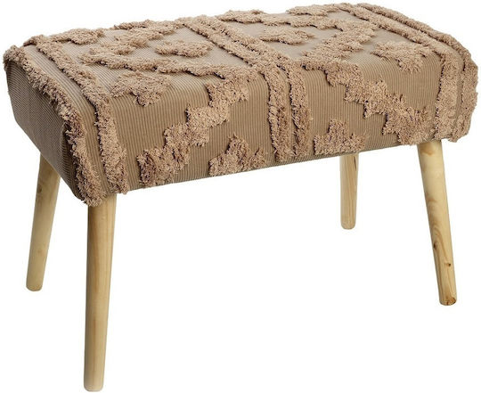 Footstool Coffee 66x14x34cm