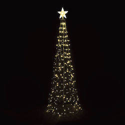 Beleuchtetes Weihnachtsdekorationen mit Bäumen 230cm