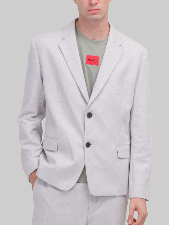 Hugo Boss Men's Winter Suit Jacket Regular Fit Gray