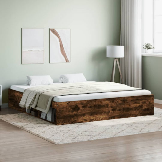 Υπόστρωμα King Size για Στρώμα 180x200cm Καφέ