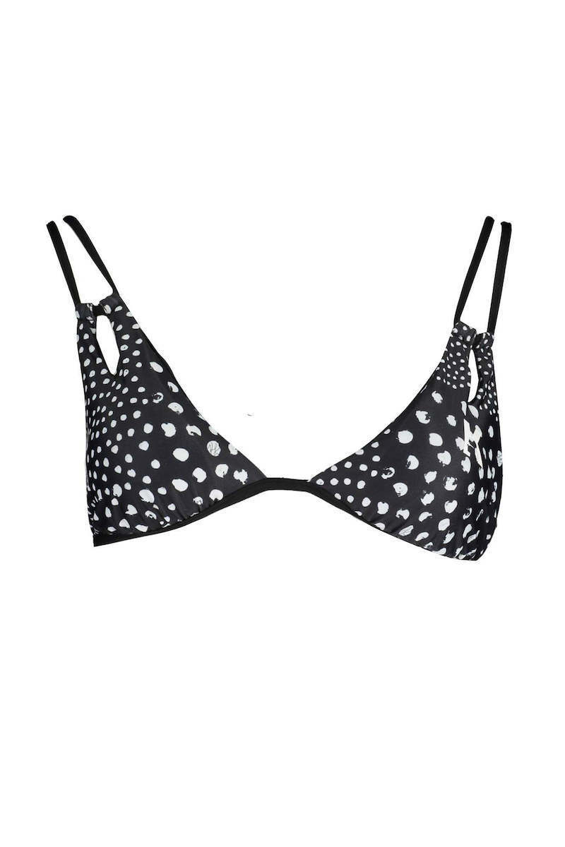 Karl Lagerfeld Bikini Τριγωνάκι Black KL22WTP21 NERO BLACK Skroutz gr