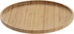 Кръгла Дървена Кафява 26.5x26.5x1.5см 160748