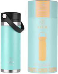 Estia Travel Chug Save the Aegean 500ml Bermuda Green
