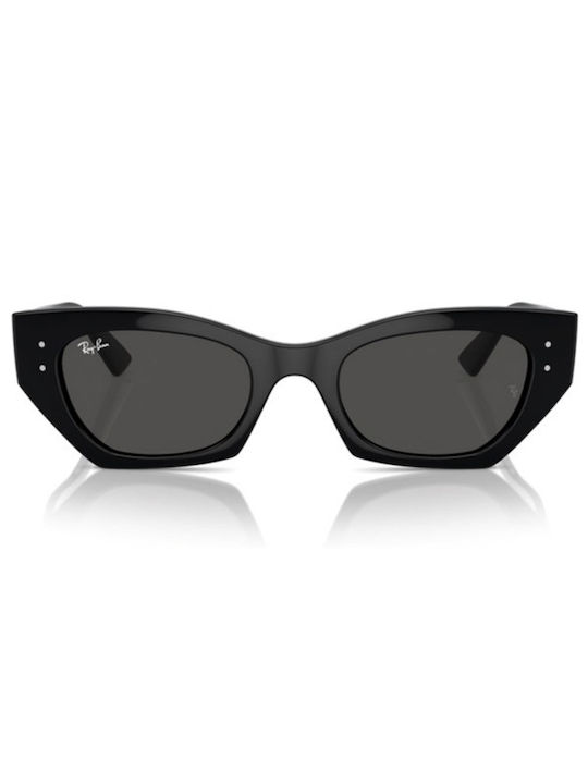 Ray Ban Sunglasses with Black Frame and Black Lens RB4430 6677/87