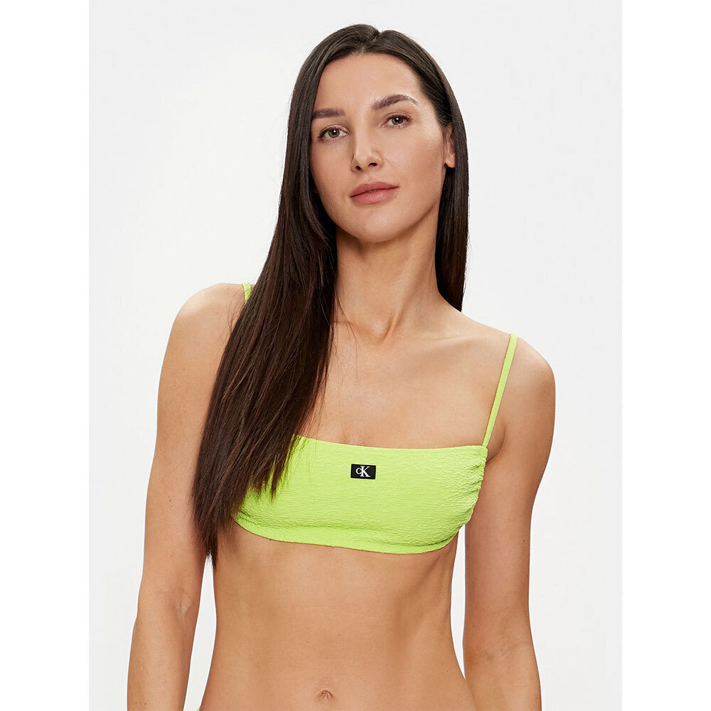 Calvin Klein Monogram Set Bikini Τριγωνάκι Πράσινο KW0KW02398 LKQ
