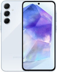 Samsung Galaxy A55 5G Две SIM карти (8ГБ/256ГБ) Awesome Iceblue