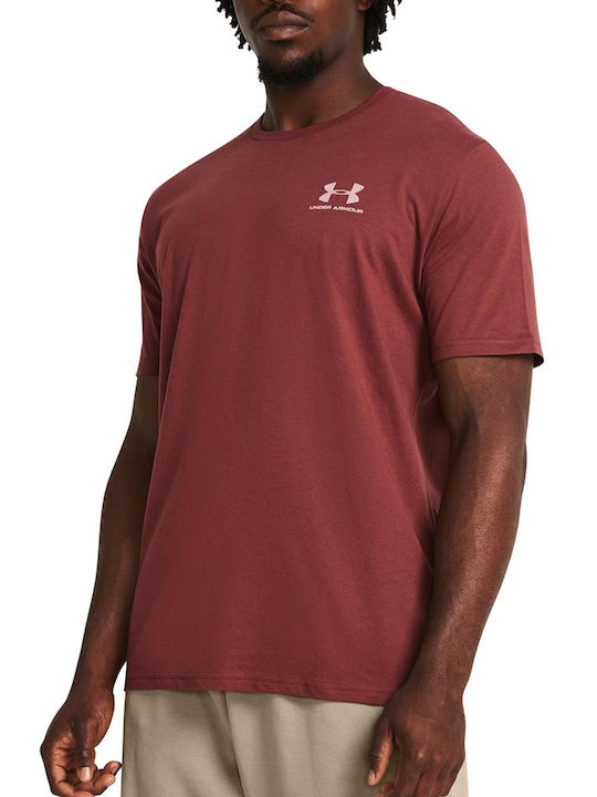 Under Armour Sportstyle Left Chest Maroon