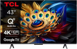TCL Smart Τηλεόραση 43" 4K UHD QLED 43C61B HDR (2024)