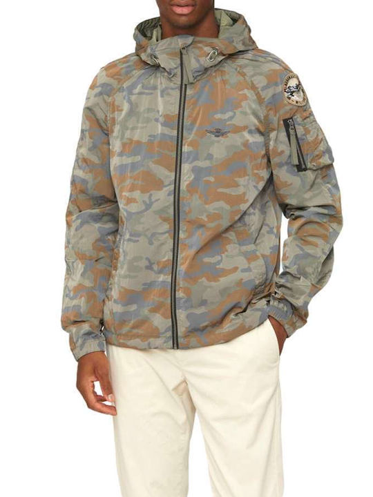 Aeronautica Militare Men's Jacket Desert Camouflage