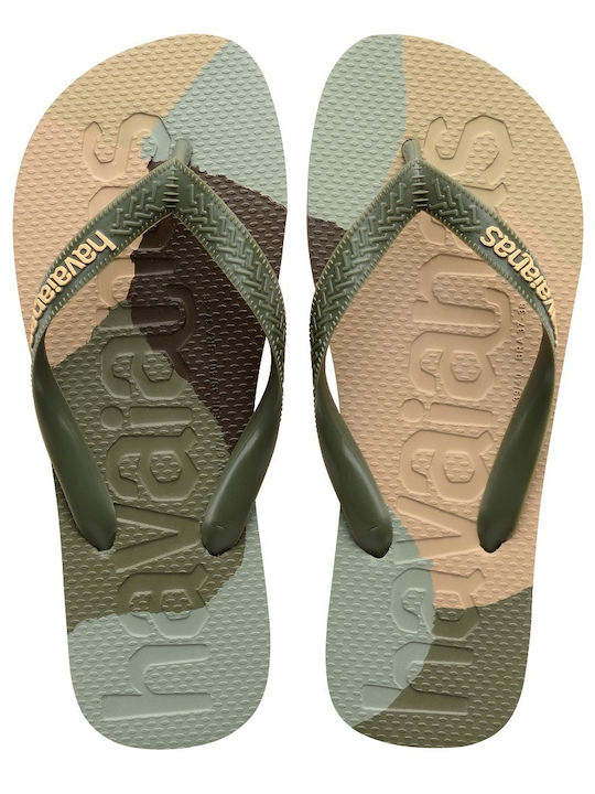 Havaianas Top Logomania Colors Ii Мъжки плажни обувки Зелени