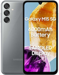 Samsung Galaxy M15 5G Две SIM карти (4ГБ/128ГБ) Сив