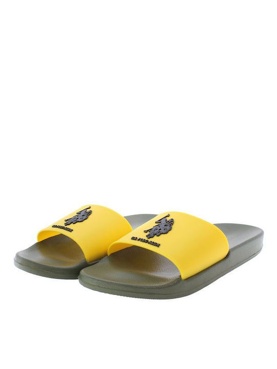U.S. Polo Assn. Мъжки сандали Жълти