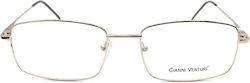 Gianni Venturi Metal Eyeglass Frame Rose Gold 9237-C2