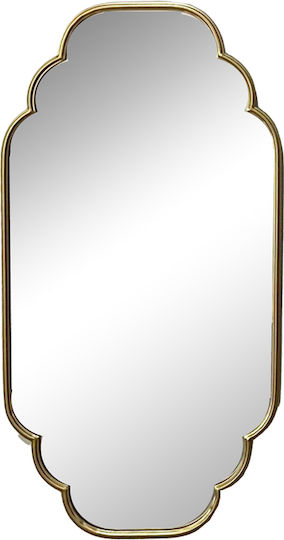 Inart Farous Ολόσωμος Χρυσός 122x61cm