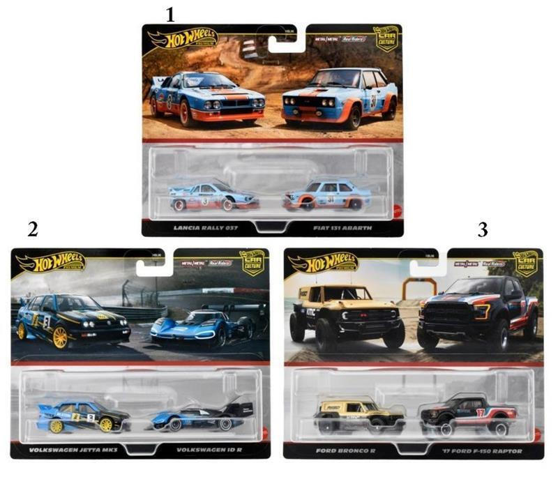 Hot Wheels Αυτοκινητάκι Premium Car Culture για 3 Ετών Διάφορα Σχέδια 2τμχ HBL96 Skroutz gr