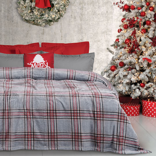 Das Home 1362 Einheiten 160x220cm Grau, Rot