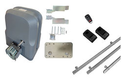 Doorado Schiebetorantrieb-Set Slg600-kit131 1 Fernbedienung 3 Meter Zahnstange Verdrahtete Lichtschranken