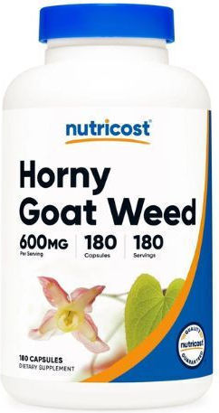 Nutricost Horny Goat Weed 600mg 180 κάψουλες Skroutz gr