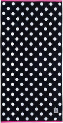 Greenwich Polo Club Beach Towel Cotton Black