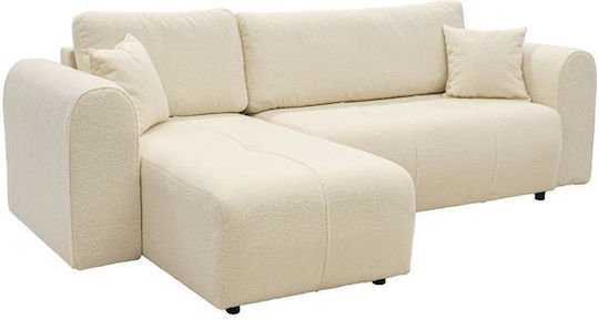 Fiesta Γωνιακός Καναπές Κρεβάτι 265x165x95εκ.