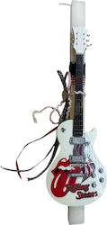 Osterhandgemachte Kerze Gitarre Rolling Stones