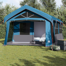 vidaXL Σκηνή Camping Μπλε 10 Ατόμων