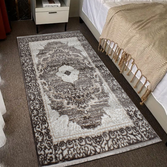Saray Home Halic Seturi De Covoare Pentru Dormitor Maro HL621 BR 3 Bucăți