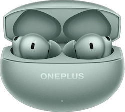 OnePlus Buds 4 Bluetooth Handsfree Ακουστικά με Αντοχή στον Ιδρώτα και Θήκη Φόρτισης Πράσινα
